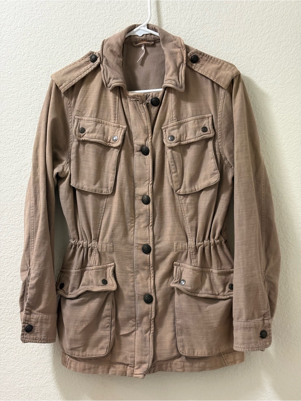 Free People Not Your Brothers Surplus Cargo Jacket Size XS. Preowned